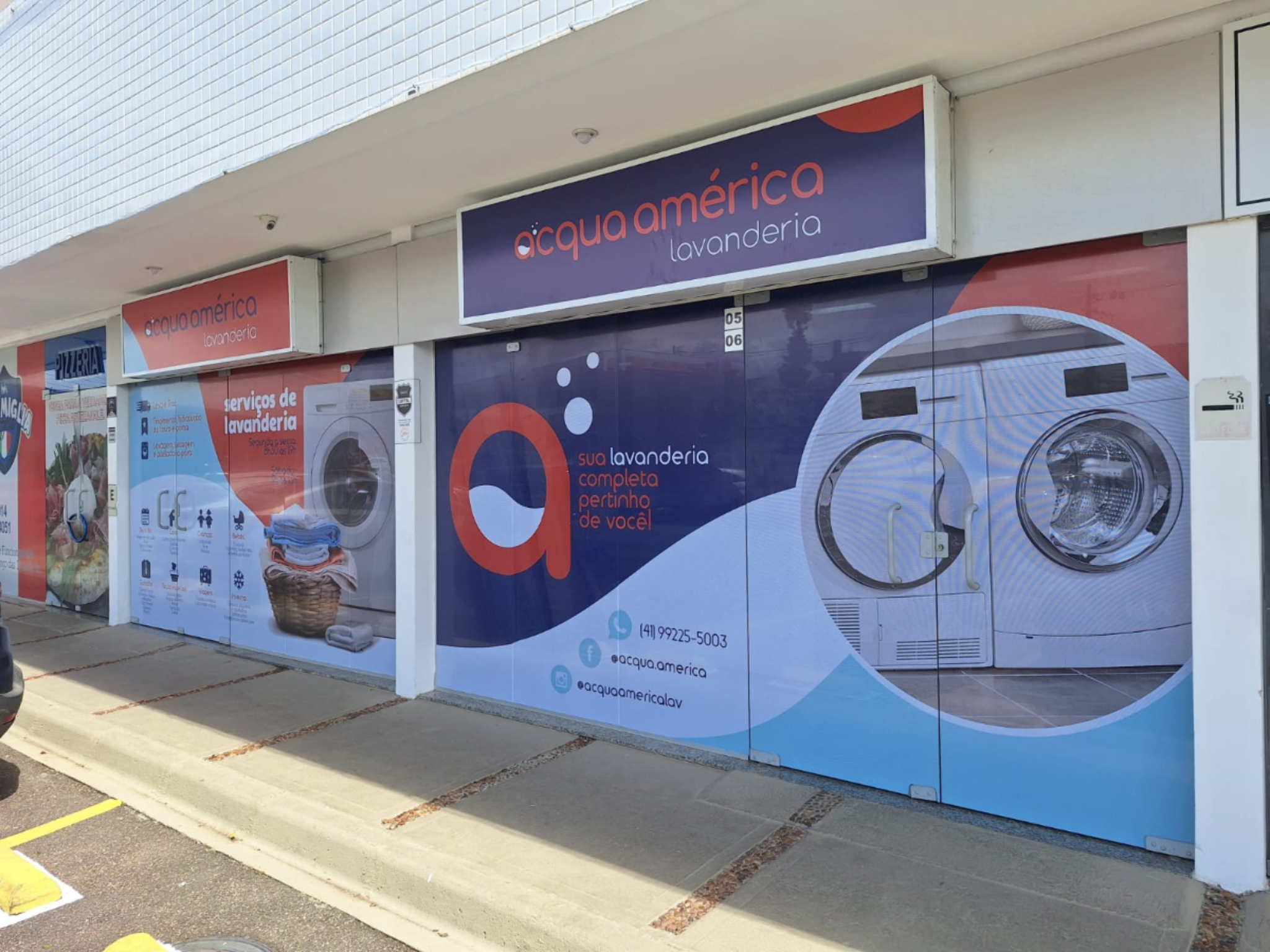 Lavanderia Acqua América no Uberaba